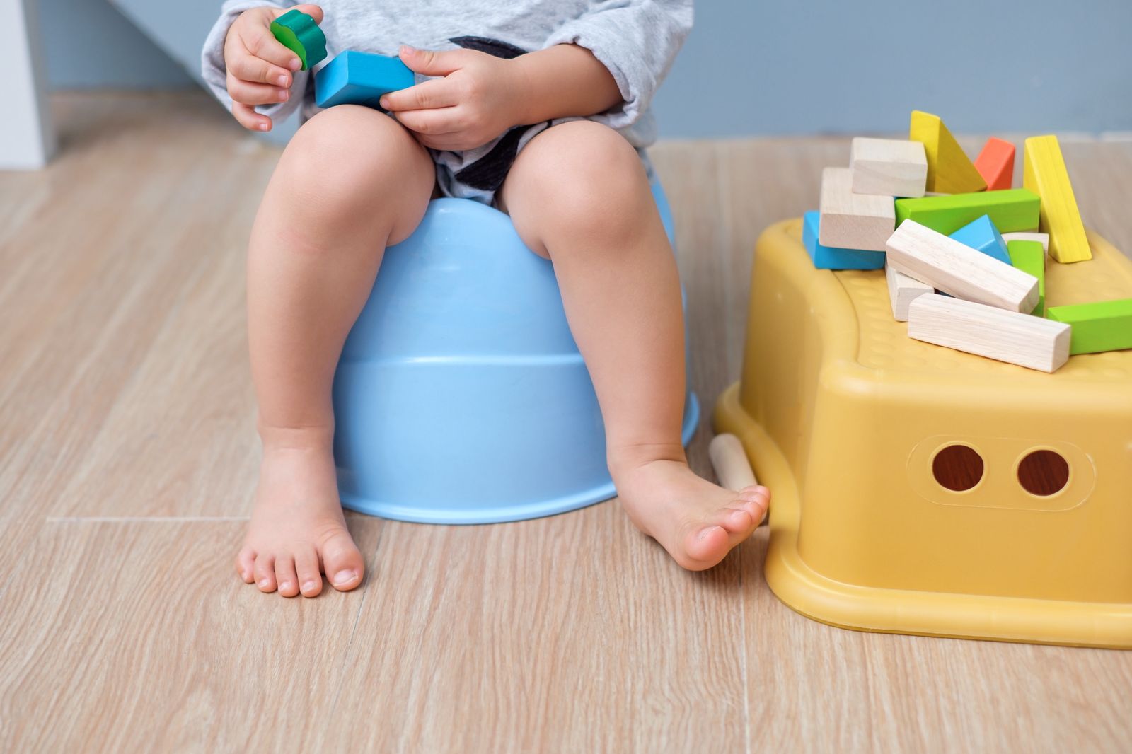 Potty training.